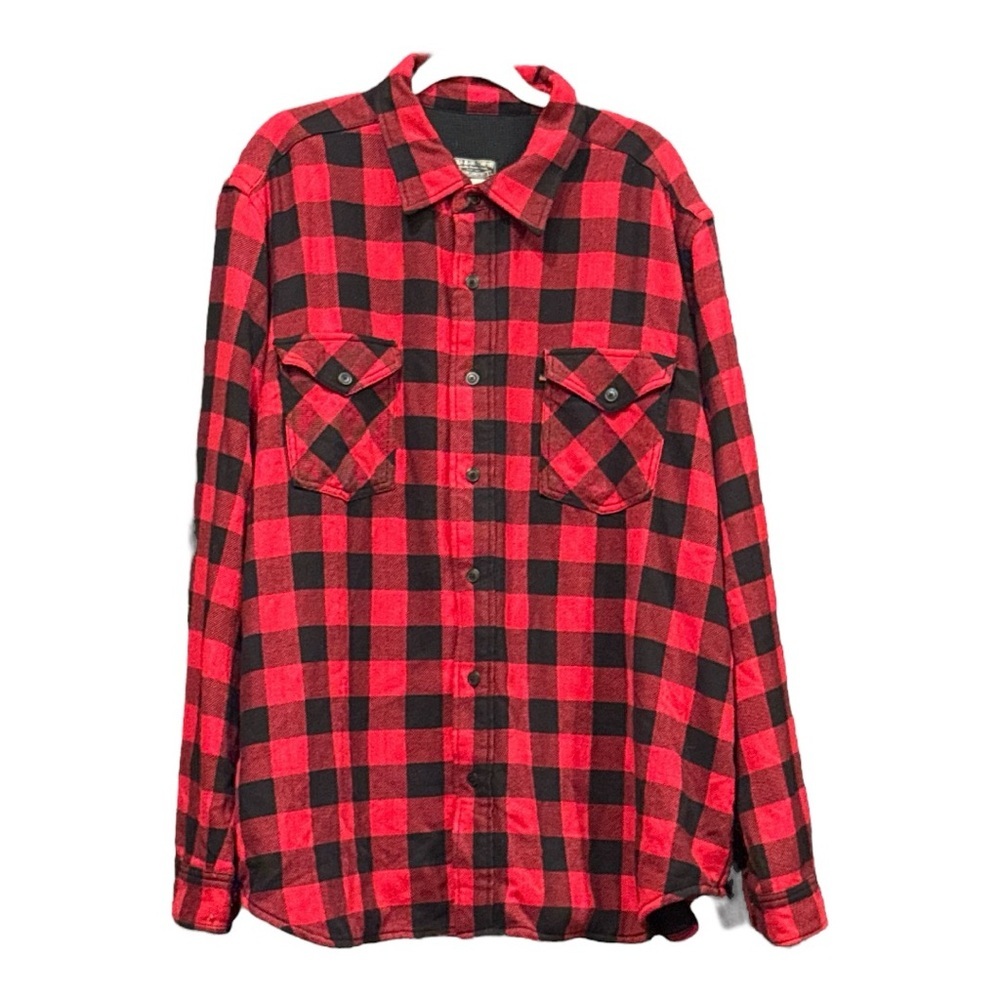 Polo Jeans by Ralph Lauren Buffalo Plaid w/thermal lined jacket. Size XXL Rack 1